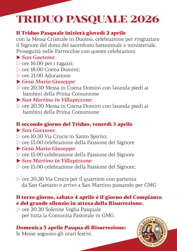 triduo pasquale